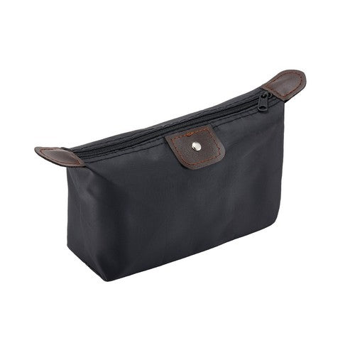 0918R Le Pliage Nylon Cosmetics Bag in Black