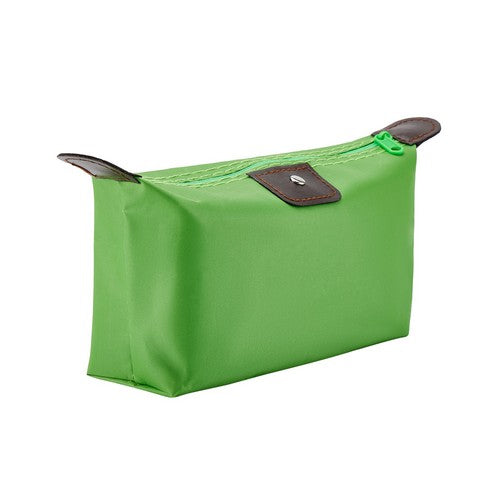 0918R Le Pliage Nylon Cosmetics Bag in Green