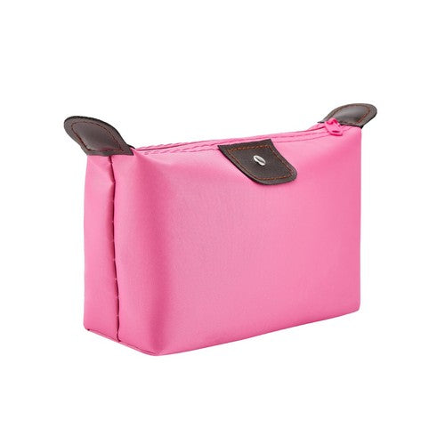 0918R Le Pliage Nylon Cosmetics Bag in Pink