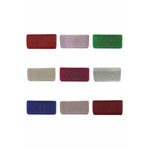 Glitter Clutch in Red