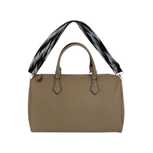 29379 Nicole Brown Cabin Weekend Bag in Nude