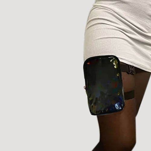 3-Way Thigh Bag in Black