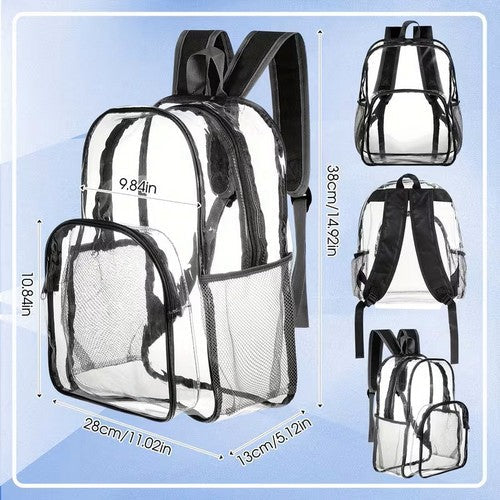Clear Plastic PVC Backpack