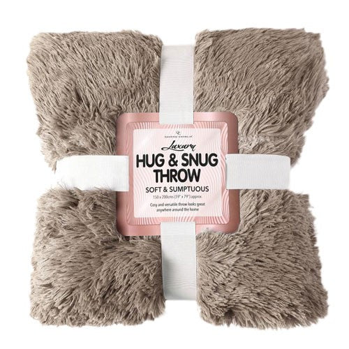 Gaveno Cavailia Luxury Hug & Snug Throw in Mink