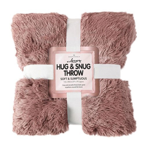 Gaveno Cavailia Luxury Hug & Snug Throw in Pink