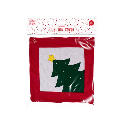 Christmas Cushion (Cover Only) in Tree Design