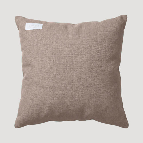 Sarah Ashfield Linen-Look Cushion (Complete with Insert) in Stone