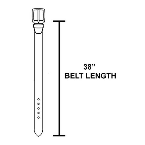 Chainlink Buckle Belt in Black