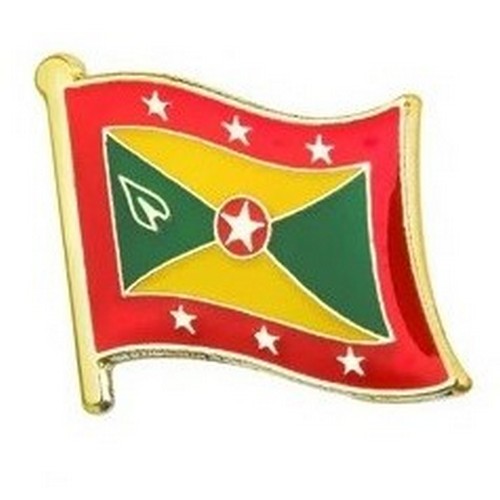 KS0068 Grenada Flag Lapel Pin