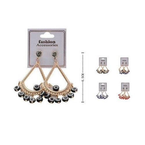 ER 3423 Evil Eye Chandelier Earrings