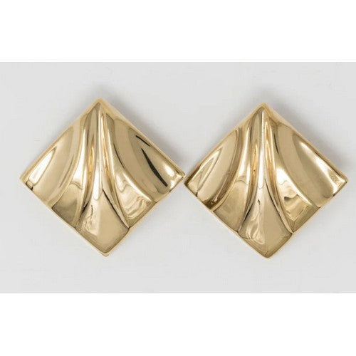 BRE1075 Square Earring 18K Gold Filled