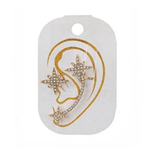 PKE9860 2Pc Rhinestone Cuff in Gold