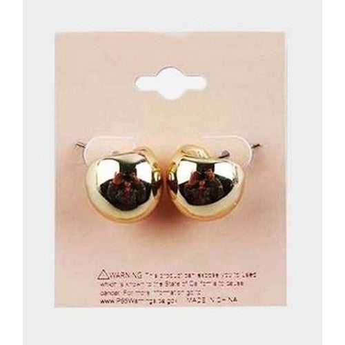 PKE5340 Tiny Bubble Hoop Earring in Gold