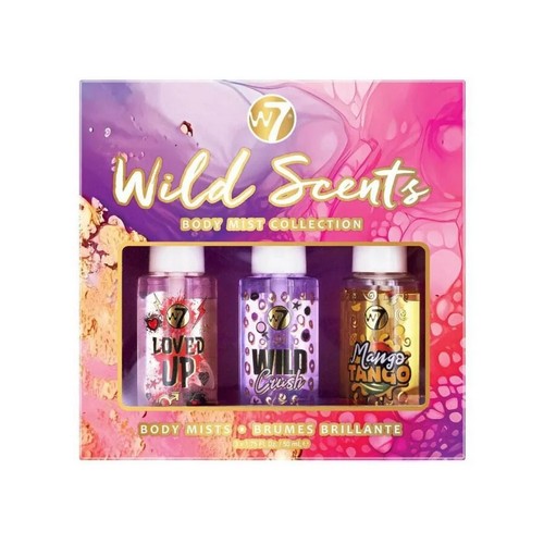 W7 Wild Scents Body Mist Collection Gift Box Set