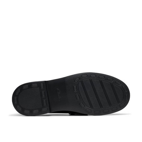 Clarks Original Splend Edge in Black Leather
