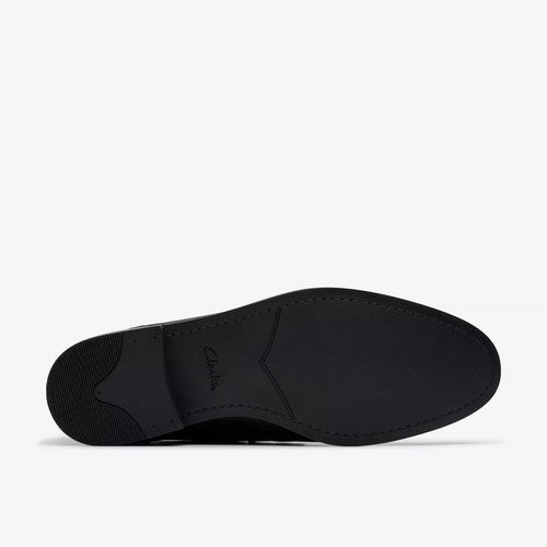 Clarks Original Brandon Step in Black Leather
