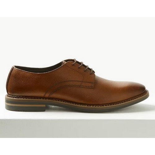 T035034 Marks & Spencer Lace-up Plain Dress Shoes in Tan