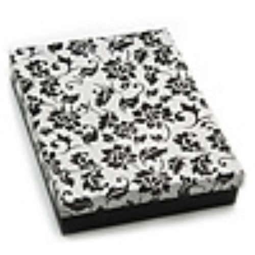 Black & White Floral Gift Box