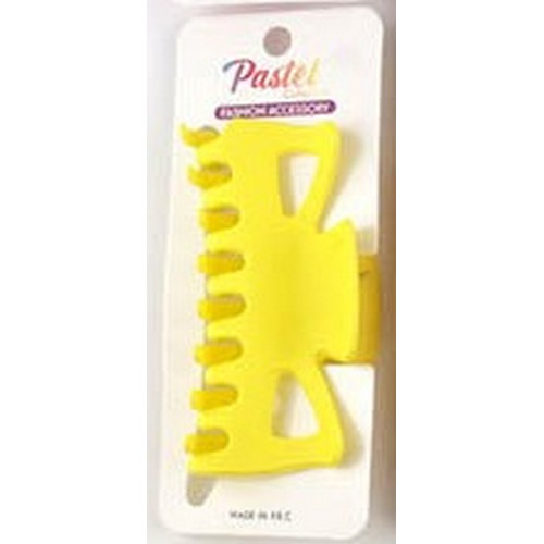 ETP1114 Butterfly Spring Clip Hair Claw in Yellow