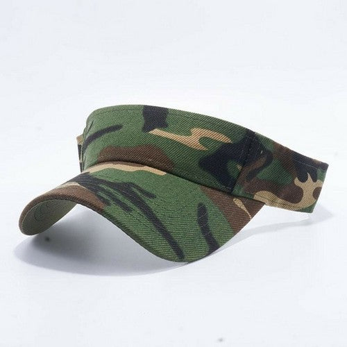 Classic Cotton Twill Velcro Visor Camouflage