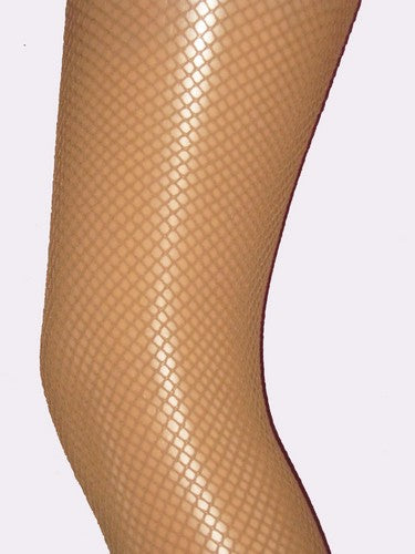 Silky Dance Fishnet Pantyhose in Natural