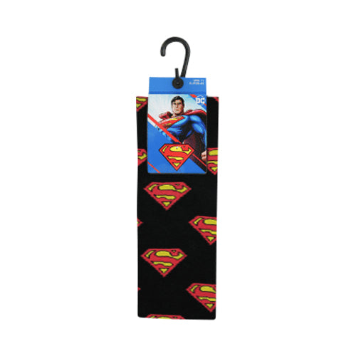 Official DC Superman Fun Socks 1pr in Red