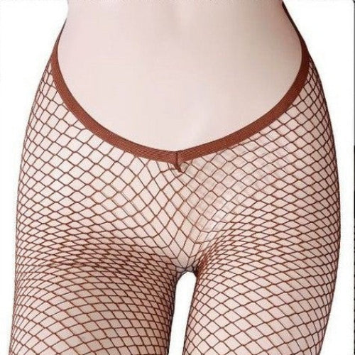V-Cut Carnival Fishnet Pantyhose