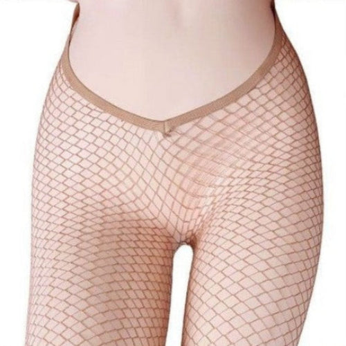 V-Cut Carnival Fishnet Pantyhose