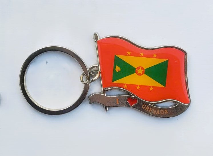 7351 I Love Grenada Key Chain