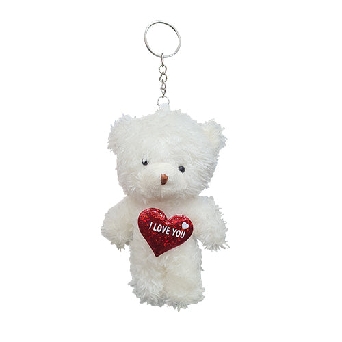 Love Heart Bear Keychain