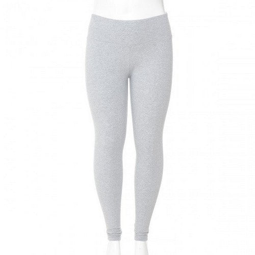 High Waist Leggings in Heather Grey