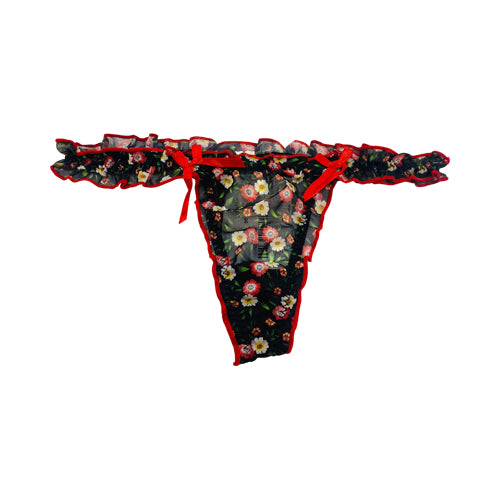 Forever 21 Floral Print Thong