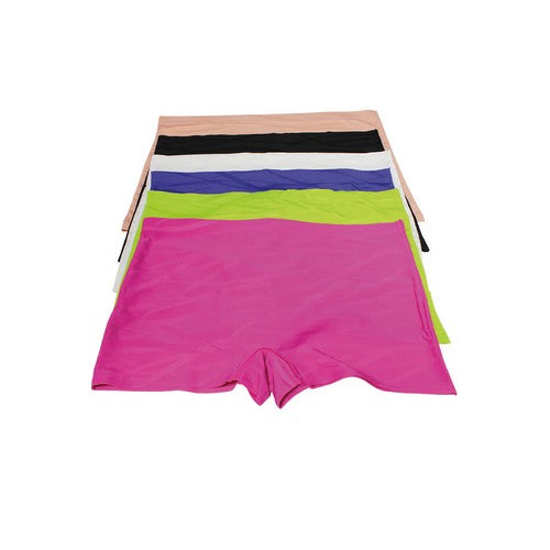 Zebra Seamless Boy Short in Rose Cloud