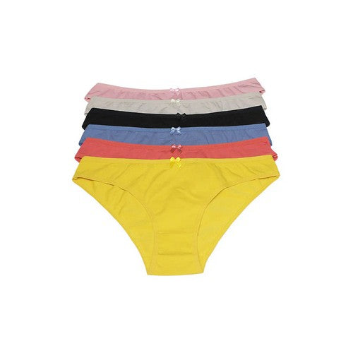 Super Soft Cotton Bikini Panty in Smoke Grey