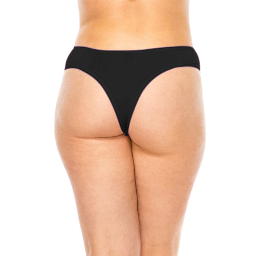 Super Soft Thong in Black