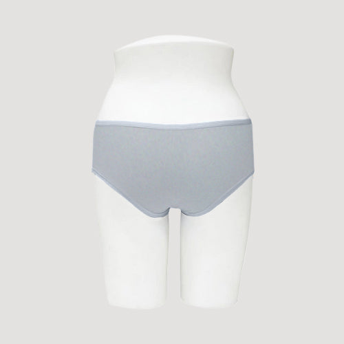 Soft Comfort Cotton Panty in Heather Grey