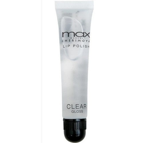 MAX Makeup Cherimoya Lip Polish in Clear Gloss