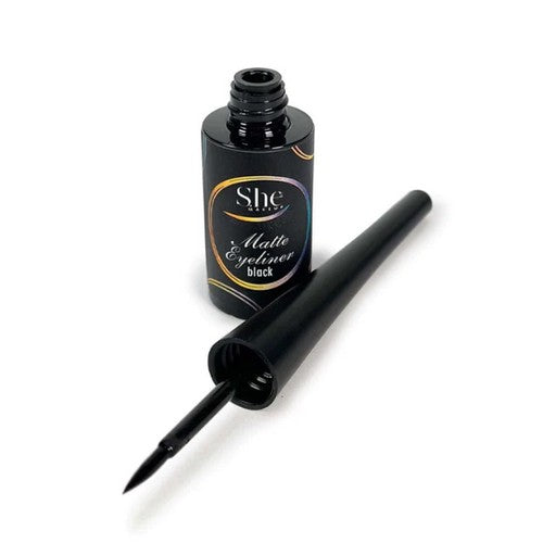 SHM-EL02M S.He Makeuo Matte Black Liquid Eyeliner