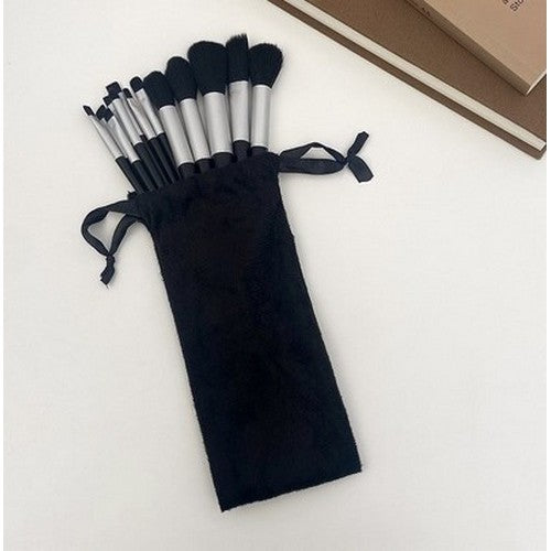 13pc Make-up Brush Set in Black