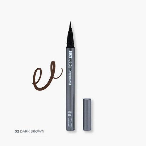 ROM-OZE 2520 Oz Lab Jet Set Liquid Eyeliner Pen in 02 Dark Brown