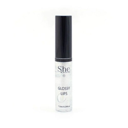 SHM-LG05 She Makeup Glossy Lips Lip Gloss in Clear