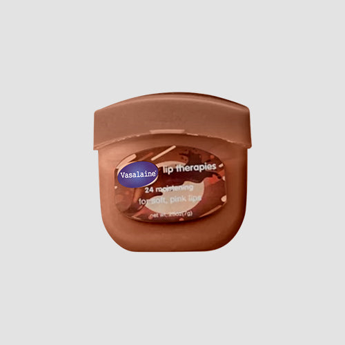 Vasalaine Lip Therapies Scented Lip Balm Mini Pot in Milk Chocolate Flavour