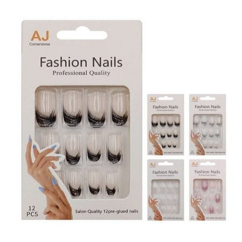 NL-1007 Aj French Manicure Press on Nails