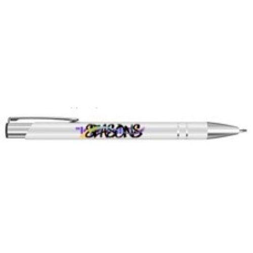 Seasons Fashion Retractable Ballpoint Pen in Silver