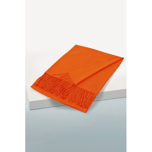 SXW Plain Pashmina in Orange
