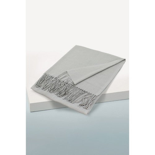SXW Plain Pashmina in Silver