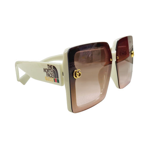 north face goggles GG North Face Shades White – Seasons Fashion