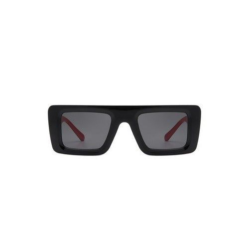 Two-Tone Retro Shades in Black & Red