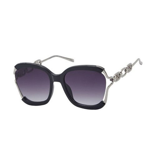 F5447AG Link Arm Shades in Black/Silver
