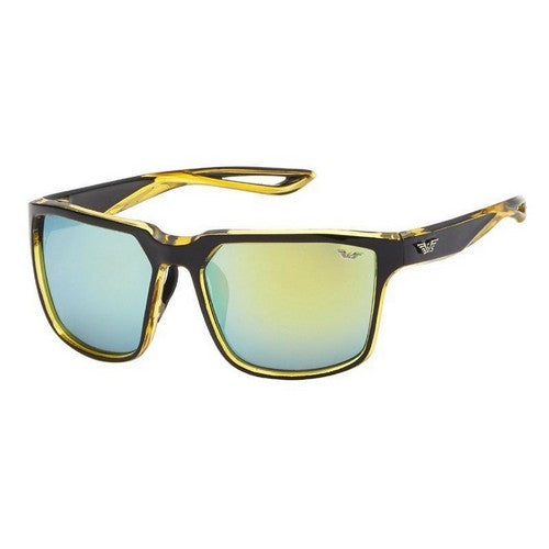 F2127SP Wings Mirror Lens Wayfare Shades in Yellow